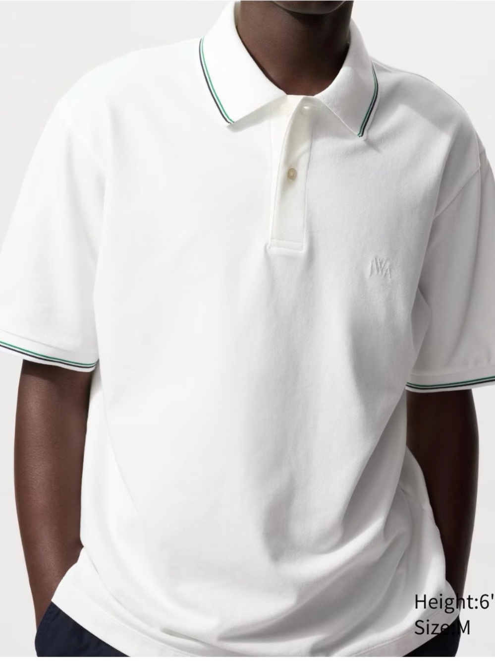 UNIQLO and JW ANDERSON Dry Pique Polo Shirt size XS